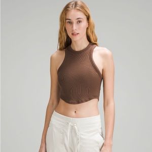 Lululemon hold tight cropped tank